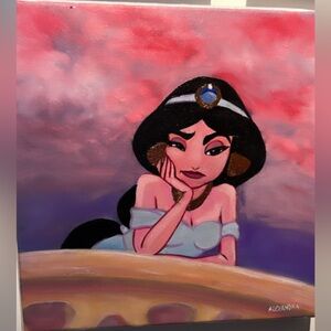 Princess Jasmine Art Painting